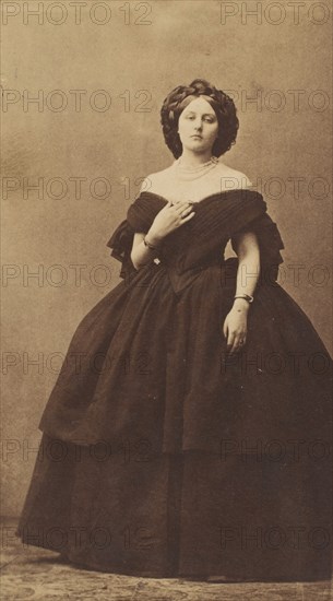 Les beau décolleté, 1860s.