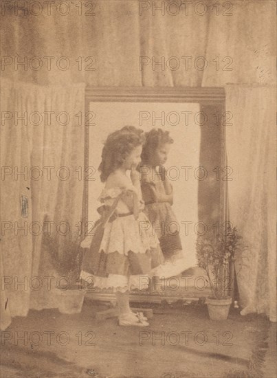 Le reflet (profile), 1860s.