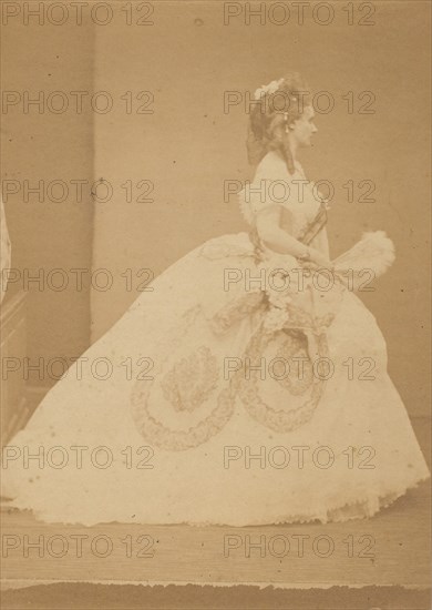 Le noeud de dentelle. "Ritrosetta", 1860s.