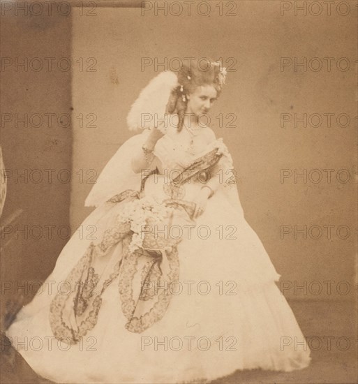 Le noeud de dentelle. "Ritrosetta", 1860s.