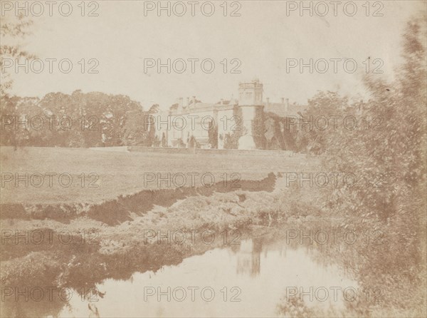 Lacock Abbey in Wiltshire, before September 1844.