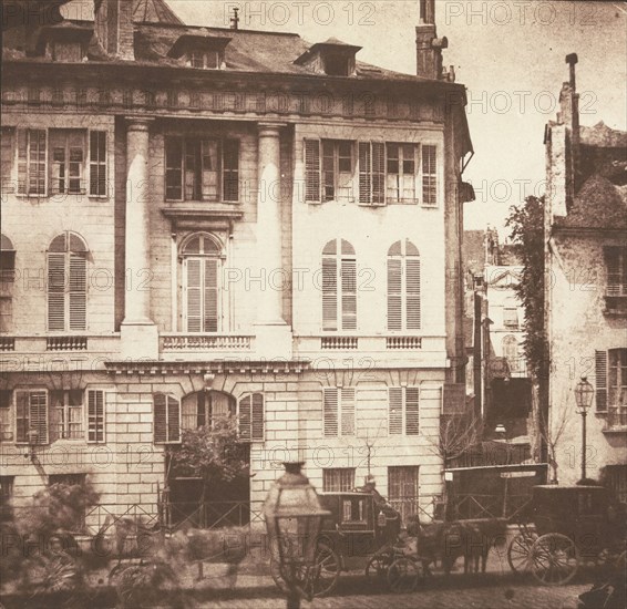 [Street Scene, Paris], 1843.