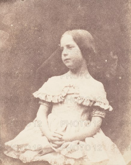 [The Photographer's Daughter], ca. 1842.
