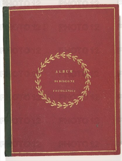 Album di disegni fotogenici, 1839-40.