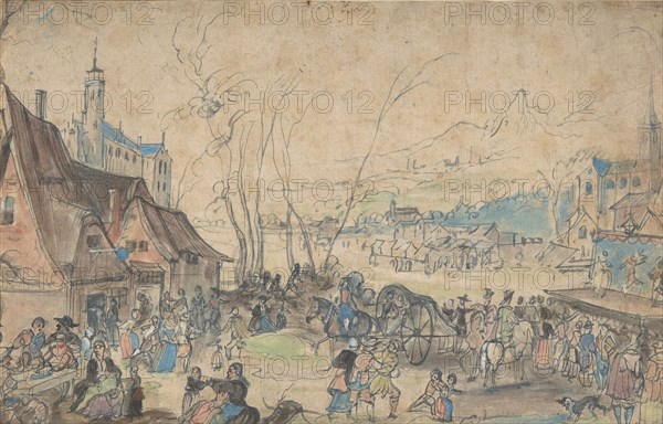 Village Fair, 16th century.