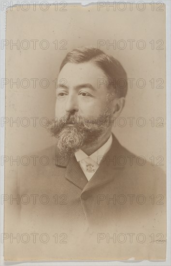 Bust-length Portrait of Thomas Nast, ca. 1888.