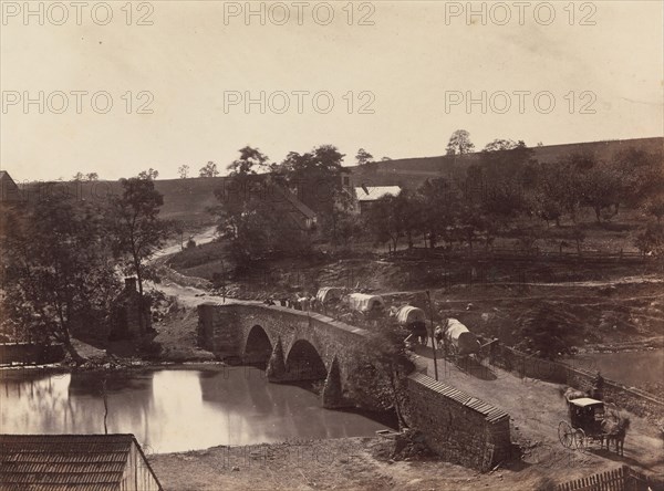Antietam Bridge, On the Sharpsburgh and Boonsboro Turnpike, No. 3, September 1862, 1862.