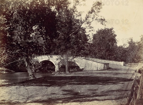 Burnside Bridge, Across the Antietam, near Sharpsburg, No. 1, September 1862, 1862.