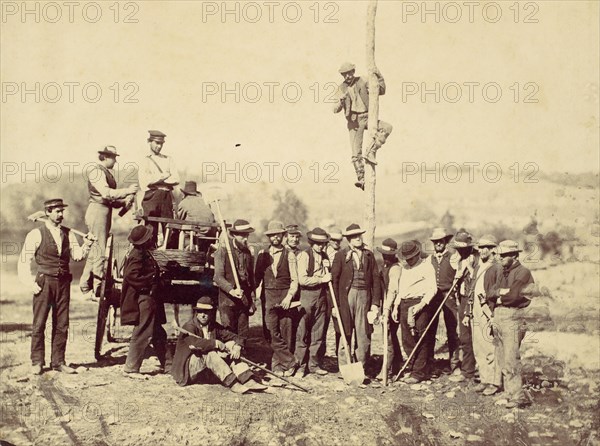 Military Telegraphic Corps, Army of the Potomac, Berlin, October 1862, 1862.