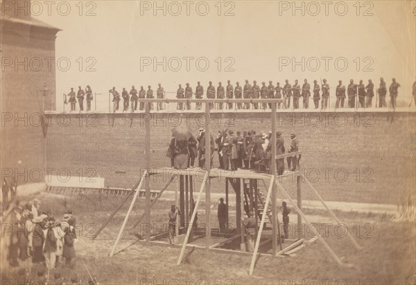 Execution of the Conspirators, July 7, 1865.