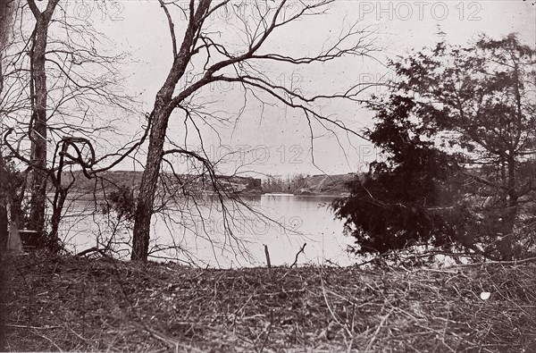 Confederate Prisoners for Exchange, Cox's Landing, James River, 1864. Formerly attributed to Mathew B. Brady.