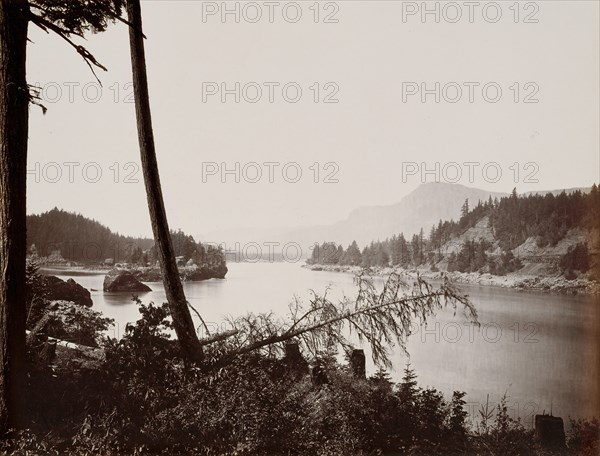 View on the Columbia, Cascades, 1867.