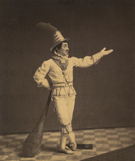 Clown, ca. 1860.