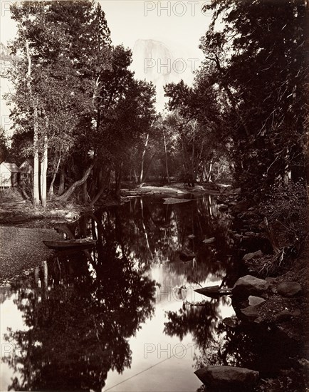 South Dome, 6,000 feet, Yosemite, ca. 1872, printed ca. 1876.