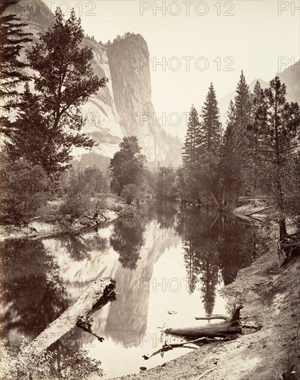 Washington Tower, Yosemite, ca. 1872, printed ca. 1876.