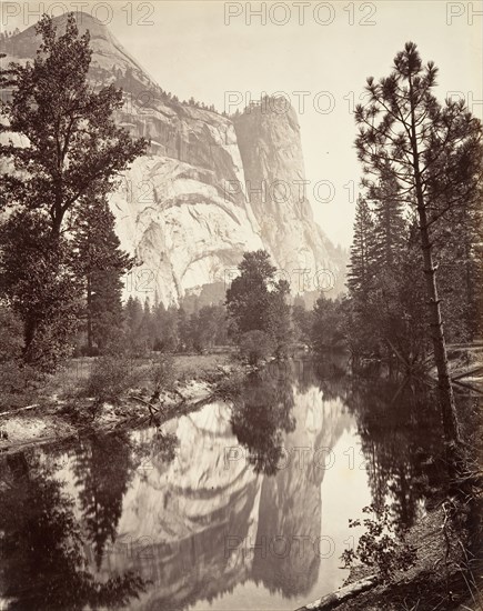 Washington Tower, Yosemite, ca. 1872, printed ca. 1876.