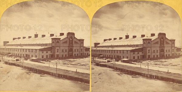 Group of 11 Stereograph Views of the 1869 and 1872 World Peace Jubilees, Boston, Massachusetts, United States of America, 1850s-1910s.