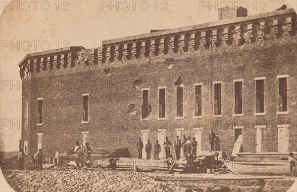 The Evacuation of Fort Sumter, April 1861, April 1861.