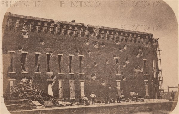 The Evacuation of Fort Sumter, April 1861, April 1861.