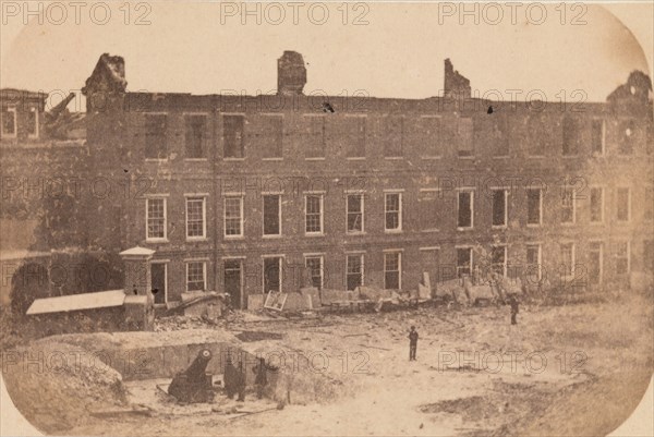 The Evacuation of Fort Sumter, April 1861, April 1861.