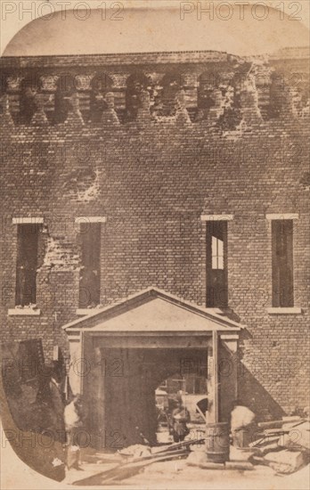 The Evacuation of Fort Sumter, April 1861.