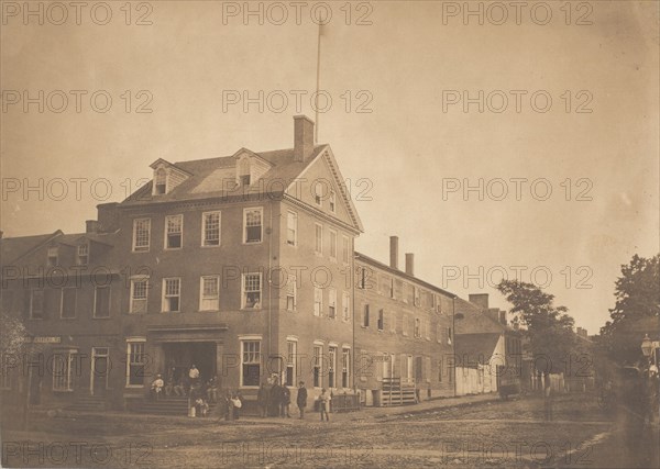 Marshall House, Alexandria, Virginia, 1861.