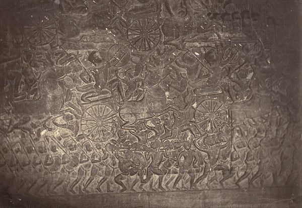 Bas-relief de la Grande Galerie de la Pagode, 1866.