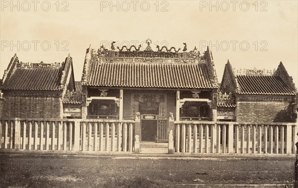 Pagode de la Ville Chinoise, 1866.