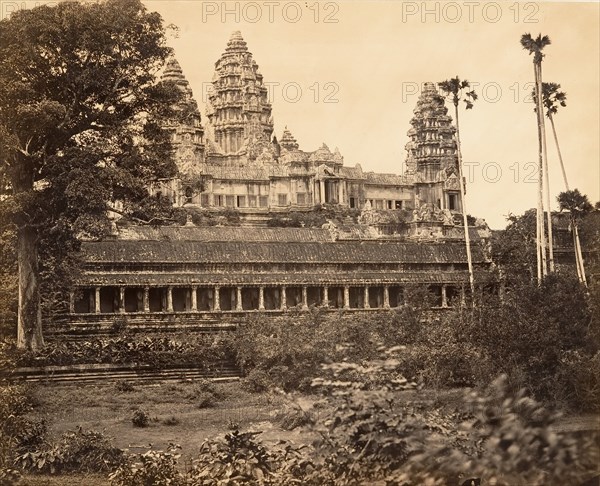 Façade Nord de la Grand Pagode, 1866.