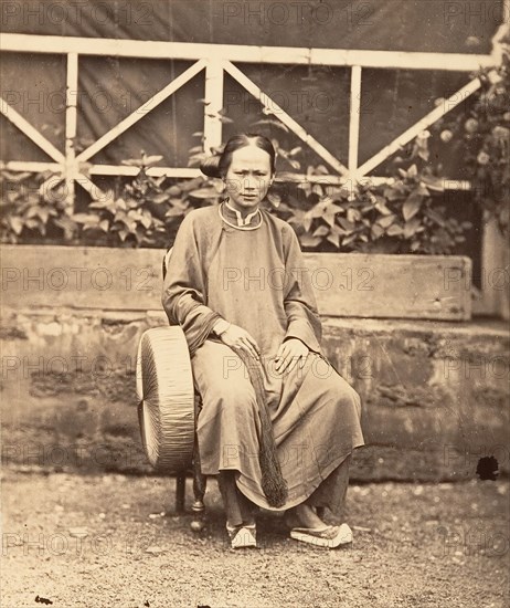 Femme Annamite, Saïgon, Cochinchine, 1866.