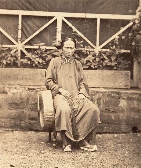 Femme Annamite, Saïgon, Cochinchine, 1866.