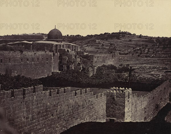 [Dome of the Rock, Jerusalem], 1856-57.