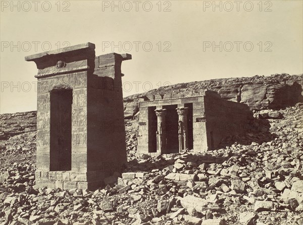 Temple d'Andour, ca. 1870.