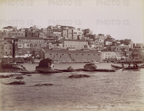 Panorama de Jaffa, ca. 1880.