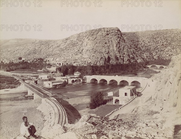 Les ponts du fleurs [fleuve] du chien, ca. 1880.