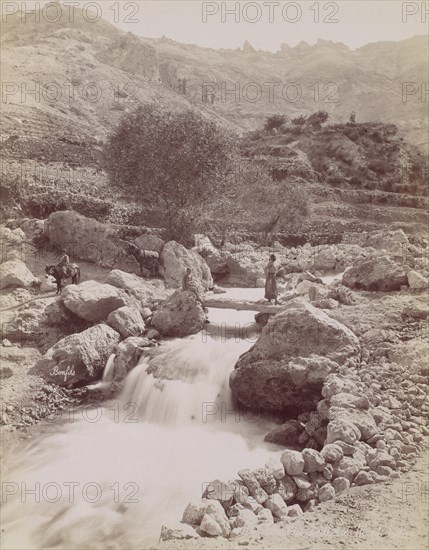 Cous du Kadisha, Monte Libon, 1860s-80s, printed ca. 1870.