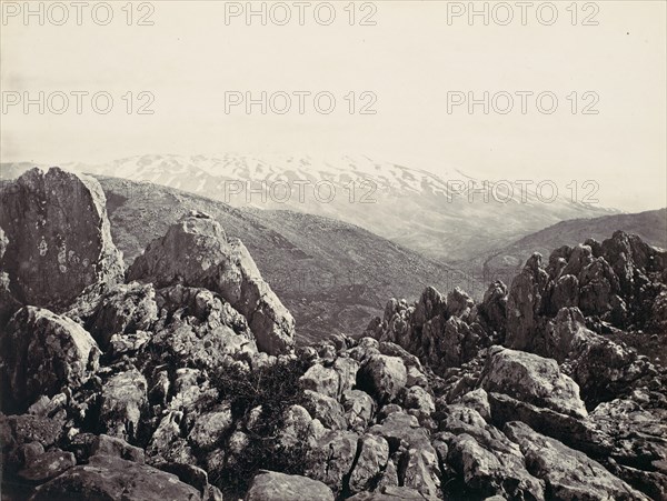 Mount Hermon, The Mount of Transfiguration, ca. 1857.