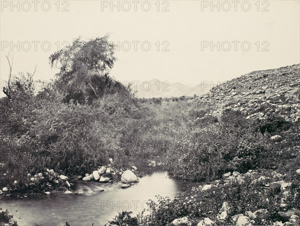 The Fountain of Jerico and Probable Site of the City, ca. 1857.