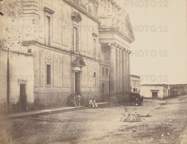 [Convent in La Cruz], 1867.