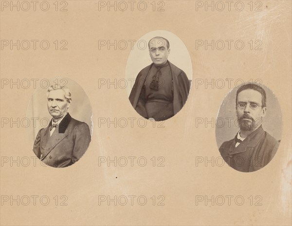 [Three Portraits], 1867.