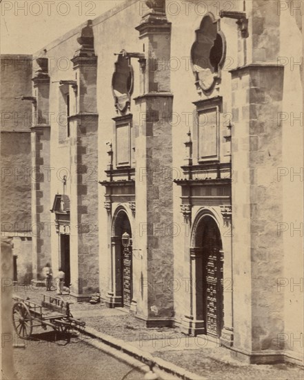 [Place of imprisonment for Emperor Maxmilian of Mexico and soldiers], 1867.