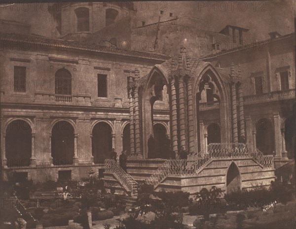Benedictine Convent, Catania, 1846.