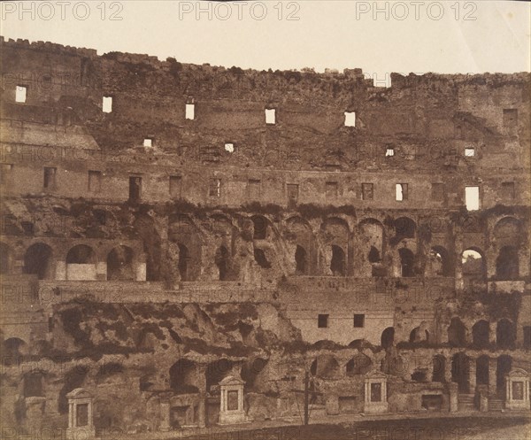 Colosseum, Rome, 1850s.