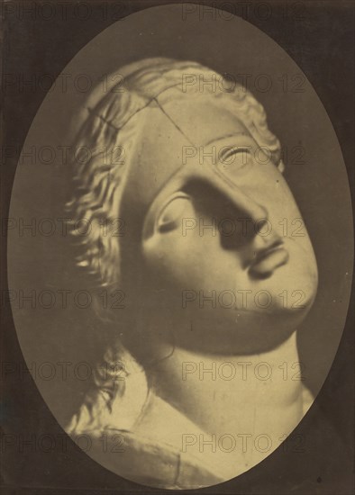 Figure 73: Head of Niobe, 1854-56, printed 1862.