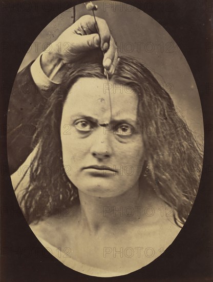 Figure 82: Lady Macbeth, strong expression of cruelty , 1854-56, printed 1862.