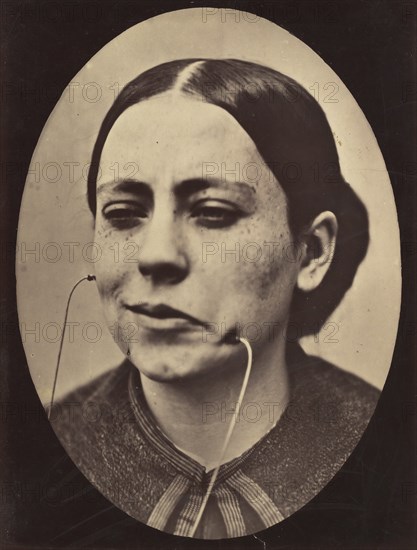 Figure 36: Scornful laughter and scornful disgust, 1854-56, printed 1862.