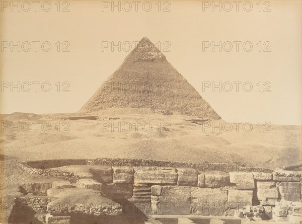 Pyramides de Gizèh, 1865-69.