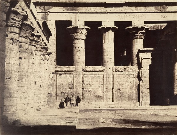 Temple of Edfu, 1867.