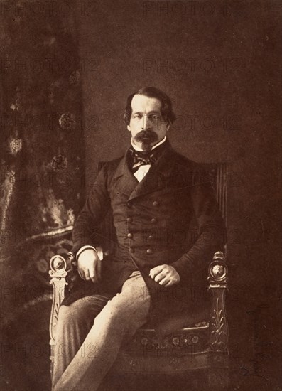 Portrait de Louis-Napoléon Bonaparte en Prince-Président, 1852.