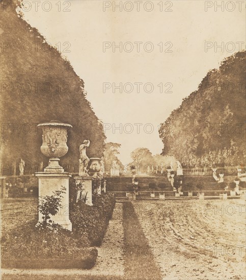 [Gardens of Saint-Cloud], before 1855.